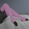 گتر بدون پاشنه صورتی تیره